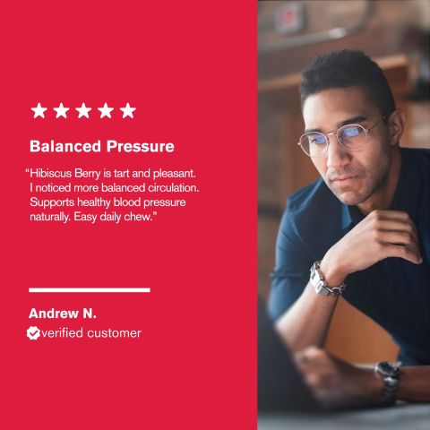 500mg Blood Pressure Support Tablets - Hibiscus Berry - Mood Tablets - Thumbnail 7