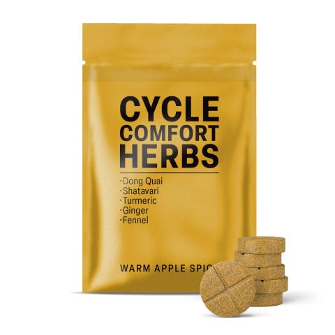 500mg Cycle Comfort Tablets - Warm Apple Spice - Mood Tablets - Thumbnail 2