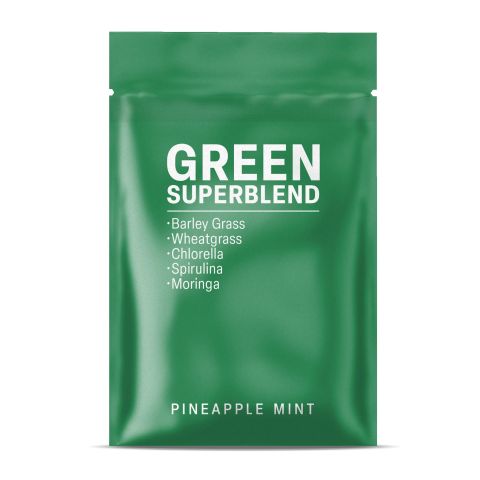 500mg Green Superblend Tablets - Pineapple Mint - Mood Tablets - Thumbnail 3