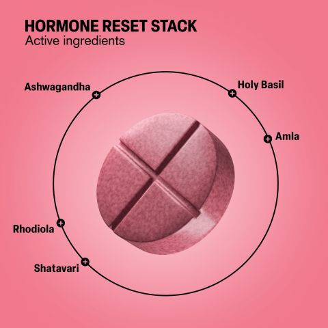 500mg Hormone Reset Stack Tablets - Berry Rose - Mood Tablets - Thumbnail 5