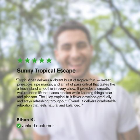 200mg Full Spectrum CBD Tablets - Tropical VIbez - Chill Plus - Thumbnail 10