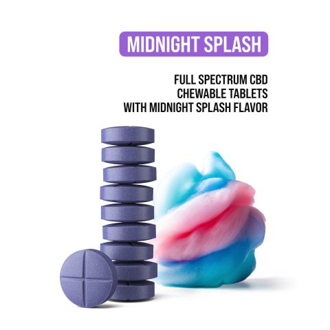 200mg Full Spectrum CBD Tablets - Midnight Splash - Chill Plus - Thumbnail 5