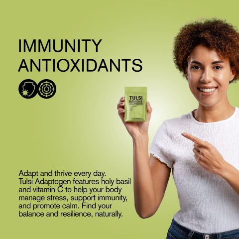 500mg Tulsi Immune Adaptogen Tablets - Tulsi Lemon - Mood Tablets - Thumbnail 6