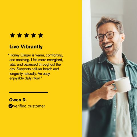 500mg Longevity Tonic Tablets - Honey Ginger - Mood Tablets - Thumbnail 7