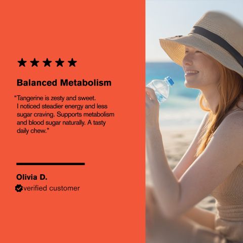 500mg Garcinia + Gymnema Combo Tablets - Tangerine - Mood Tablets - Thumbnail 7