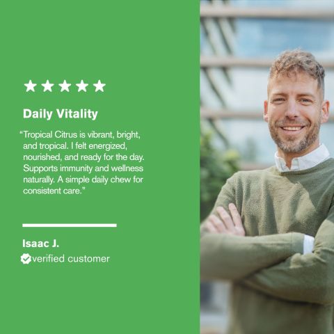 500mg Asian Superfood Daily Tablets - Tropical Citrus - Mood Tablets - Thumbnail 7