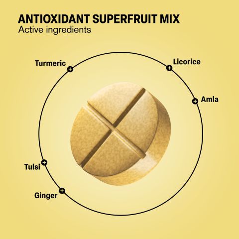 500mg Cold Season Support Tablets - Honey Ginger Lemon - Mood Tablets - Thumbnail 5