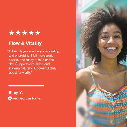 500mg Circulation + Energy Tablets - Citrus Cayenne - Mood Tablets - Thumbnail 7