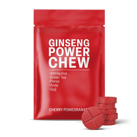 500mg Ginseng Power Tablets - Cherry Pomegranate - Mood Tablets - Thumbnail 2