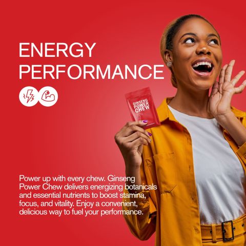 500mg Ginseng Power Tablets - Cherry Pomegranate - Mood Tablets - Thumbnail 6