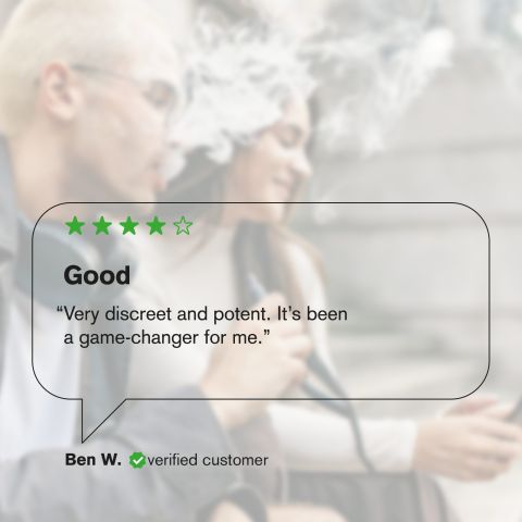 1000mg D8 Vape Pen - Pineapple Express - Hybrid - 1ml - Chill Plus - Thumbnail 7