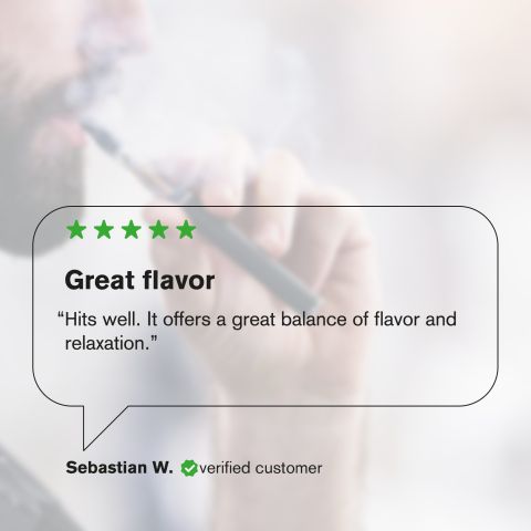 1000mg D8 Vape Pen - Strawberry Cough - Sativa - 1ml - Chill Plus - Thumbnail 7