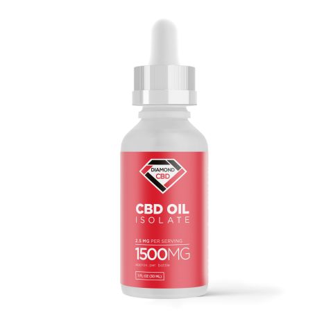 1,500mg CBD Isolate Oil - Diamond CBD - Thumbnail 3