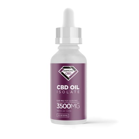 3,500mg CBD Isolate Oil - Diamond CBD - Thumbnail 3