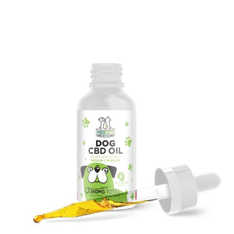 240mg CBD Pet Oils For Medium Dogs - MediPets - Thumbnail 3