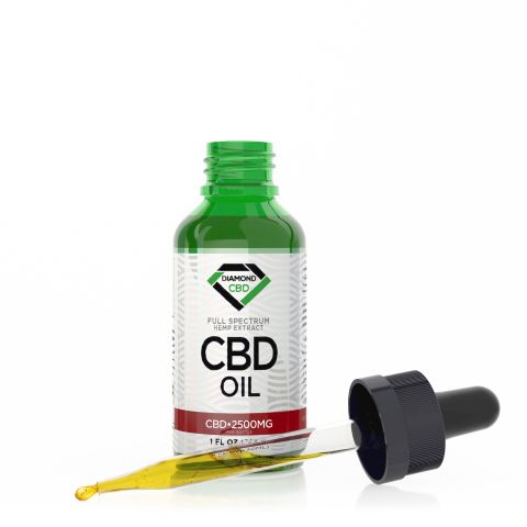 2,500mg Full Spectrum CBD Oil - Diamond CBD - Thumbnail 1