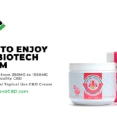 1,500mg CBD Pain Relief Cream - 4oz - Biotech CBD - Video Thumbnail 1