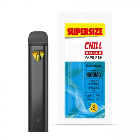 Chill Plus Delta-8 THC Disposable Vaping Pens - Blue Dream