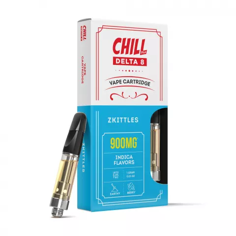 Zkittles Cartridge - Delta 8 THC - Chill Plus - 900mg
