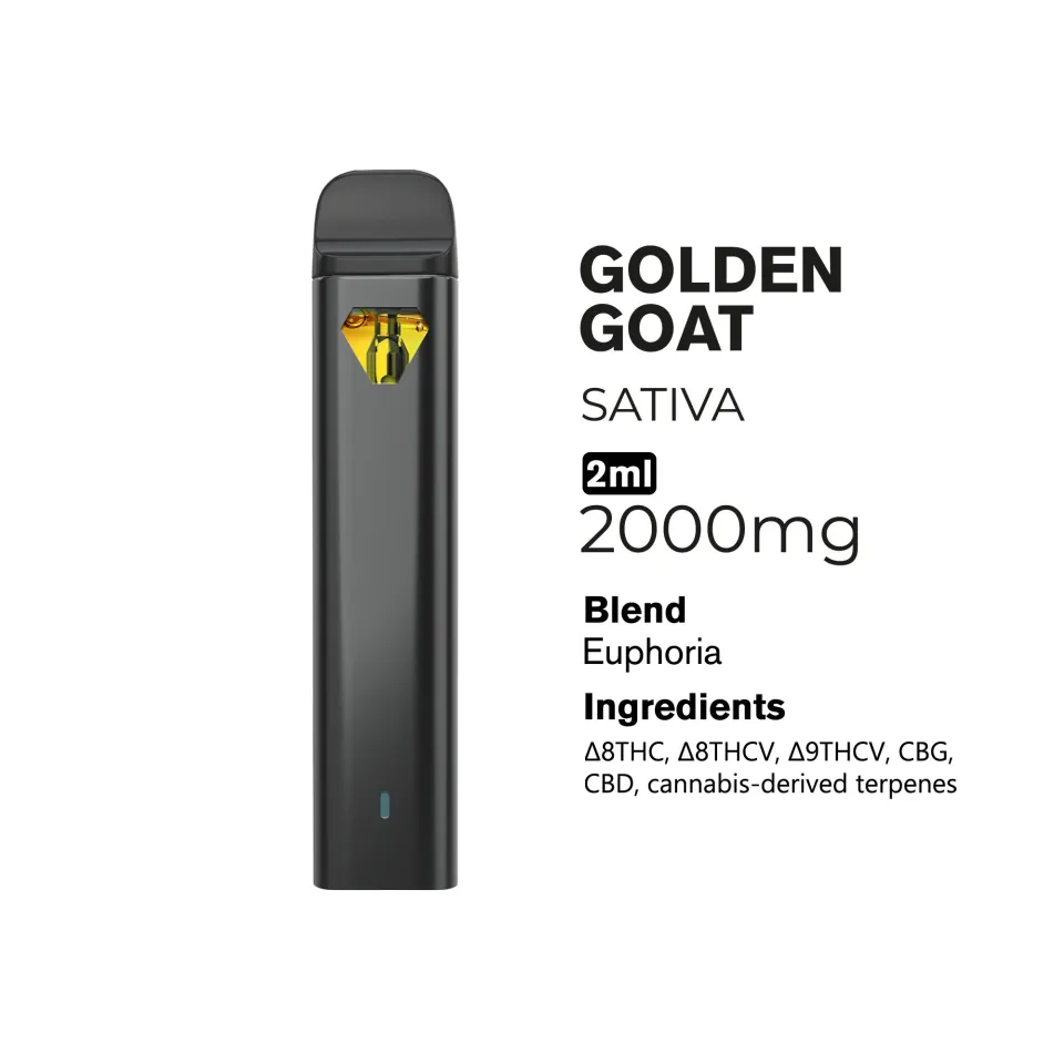 Euphoria Blend - 2000mg Vape Pen - Sativa - 2ml - Blends by