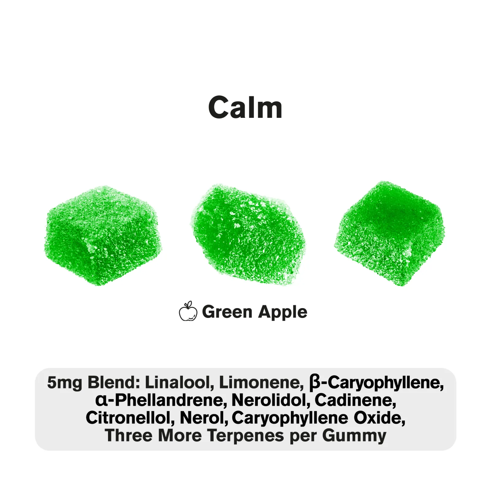 10mg Terpene Gummies - Green Apple - Terps Gummies