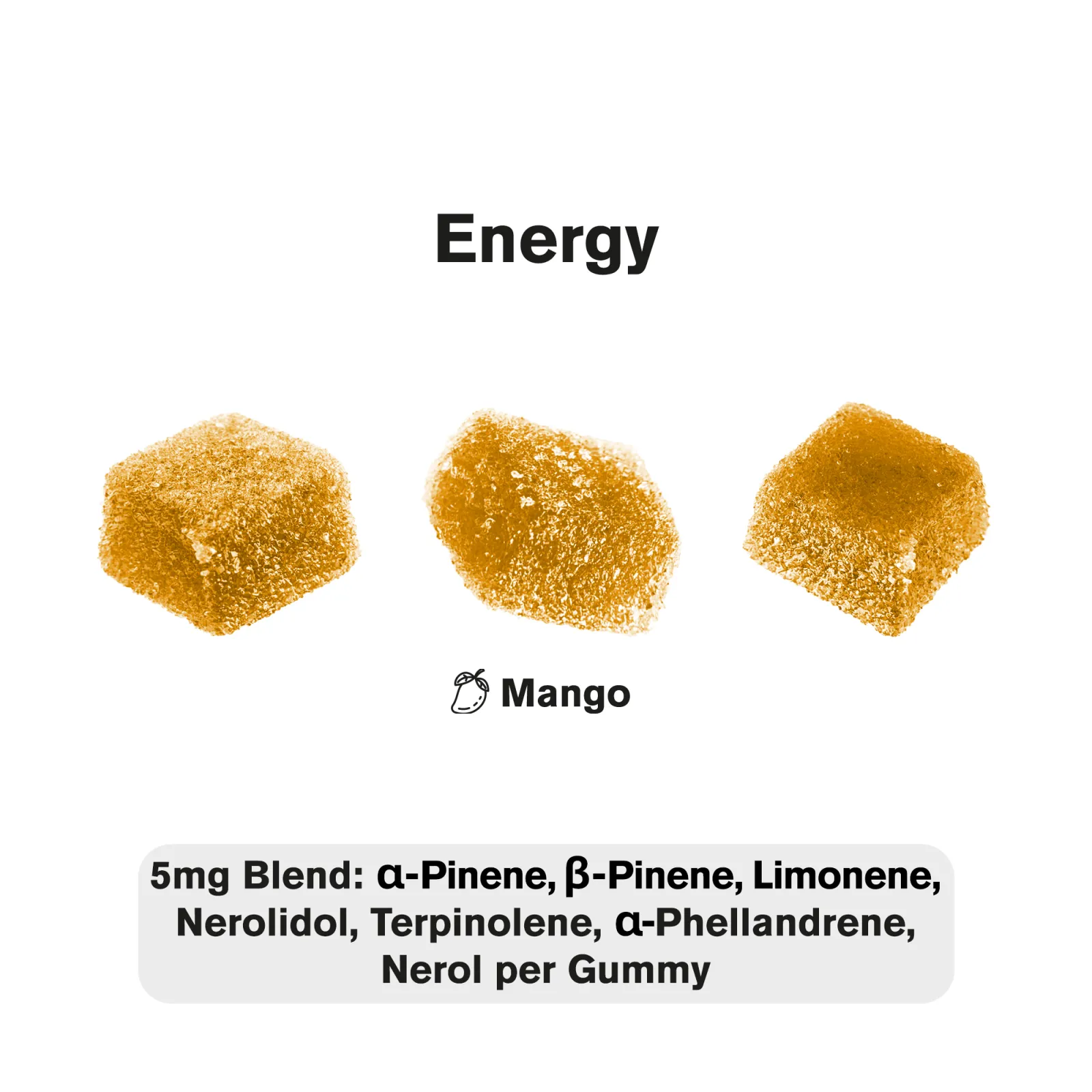 10mg Terpene Gummies - Mango - Terps Gummies