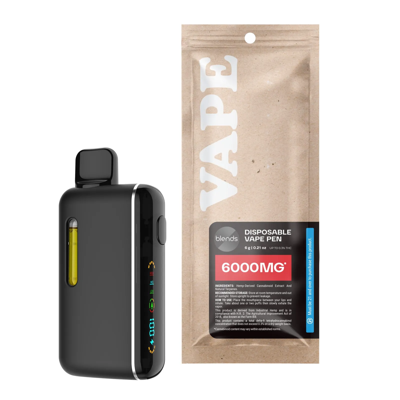 elf bar vape uk Clarity Blend - 6000mg Vape Pen - Hybrid - 6ml