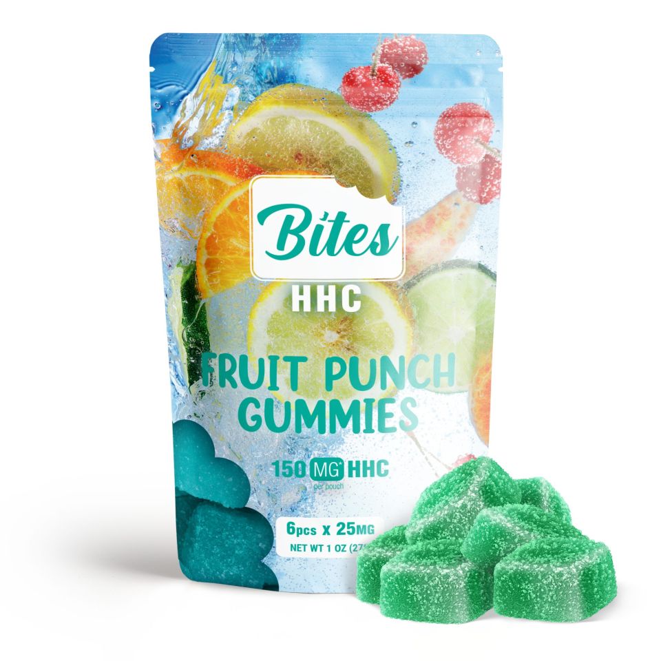 Bites HHC Gummies Fruit Punch 150mg