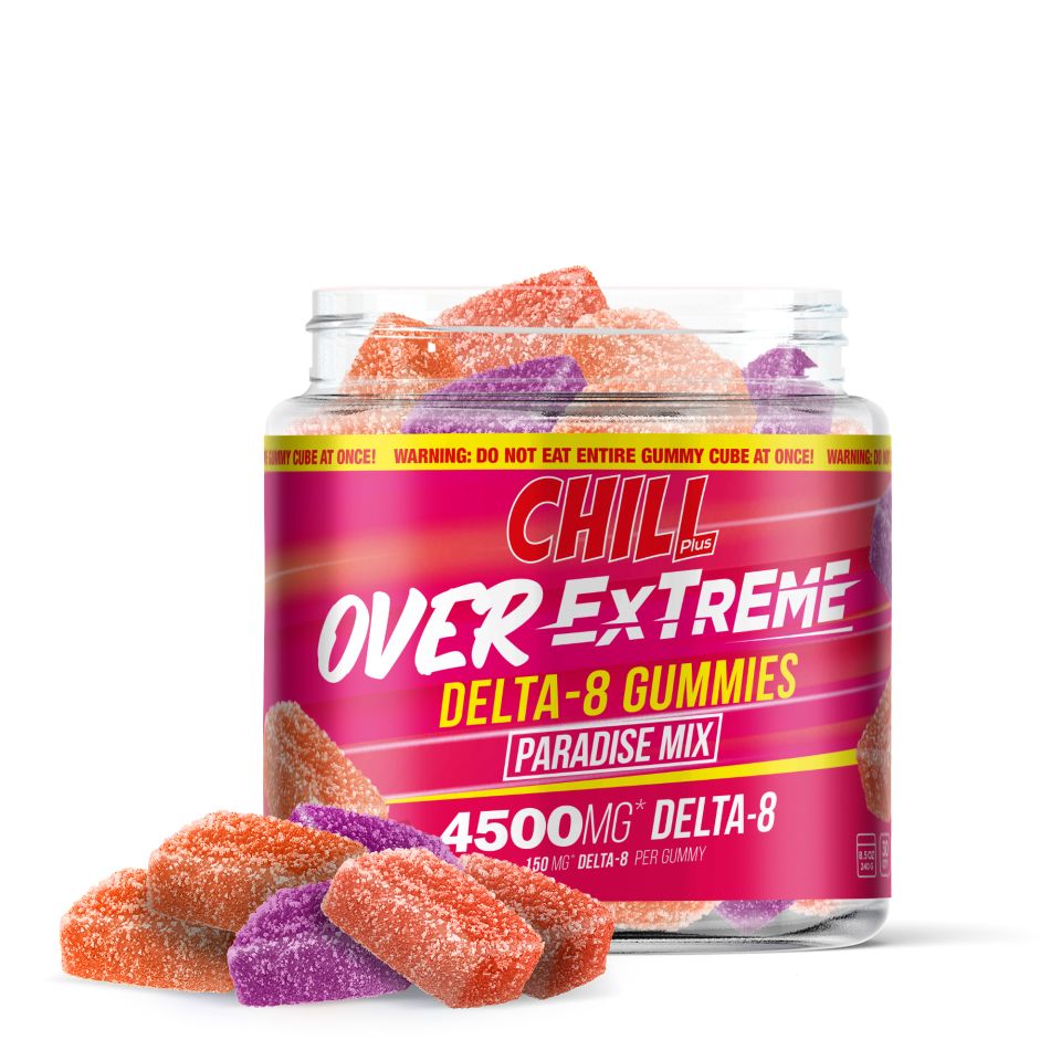 Paradise Mix Gummies Delta 8 Chill Plus 4500MG
