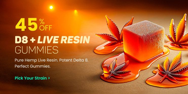 Harvest Sale - Live Resin + D8 Gummies