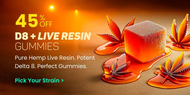 Harvest Sale - Live Resin + D8 Gummies
