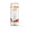 200mg Strawberry & Peach THC Seltzer - Delta 9 Nano - Fresh