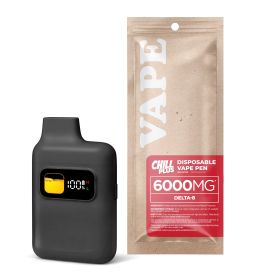 6000mg D8 Vape Pen - Grand Daddy Pluto - Indica - 6ml - Chill Plus