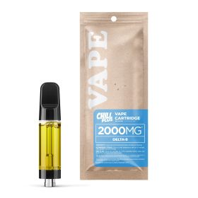2000mg D8 Vape Cart - Green Crack - Sativa - 2ml - Chill Plus