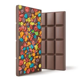 600mg Milk Chocolate with Cereal & Sprinkles Bar – Delta 8 – Chill Plus