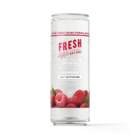 100mg Raspberry THC Seltzer - Delta 9 Nano - Fresh