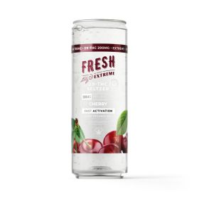 200mg Cherry THC Seltzer - D9 Nano - Fresh