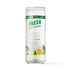 200mg Lemon Lime THC Seltzer - D9 Nano - Fresh