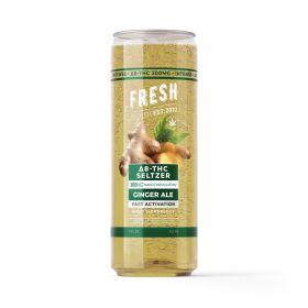 300mg Ginger Ale THC Seltzer - D8 Nano - Fresh
