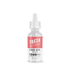 1,000mg CBD Isolate Oil - Fresh