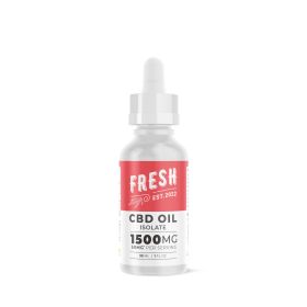 1,500mg CBD Isolate Oil - Fresh