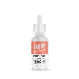 1,500mg Full Spectrum CBD Oil - Fresh