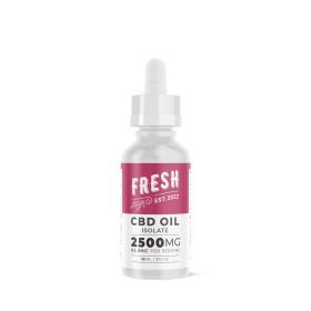 2,500mg CBD Isolate Oil - Fresh