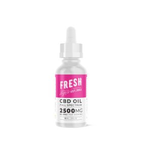 2,500mg Full Spectrum CBD Oil - Fresh