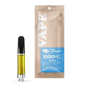 1000mg D8 Vape Cart - Sour Diesel - Sativa - 1ml - Chill Plus