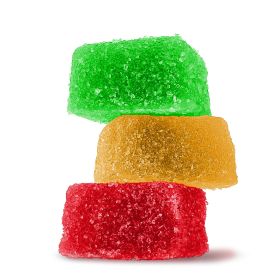 25mg D8 & D10 Gummies - Fruity Mix - Hyper