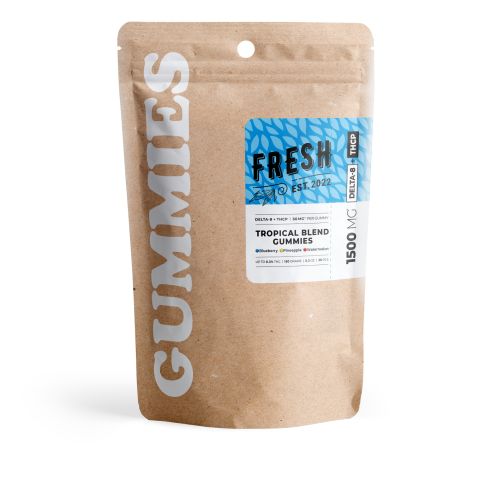 50mg THCP, D8 Gummies - Tropical - Fresh - Thumbnail 3