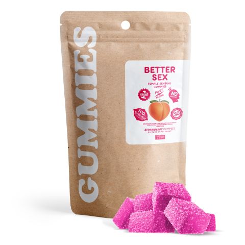 Female Sensual Gummies - Strawberry - Better Sex - Thumbnail 2