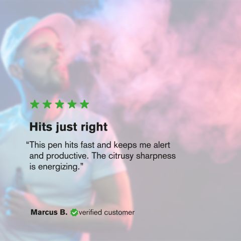 1000mg D10, D8 Vape Pen - Green Crack - Sativa - 1ml - Hyper - Thumbnail 6