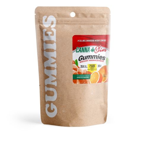 25mg Full Spectrum CBD, THCV, CBDV Gummies - Canna Slim - Thumbnail 3